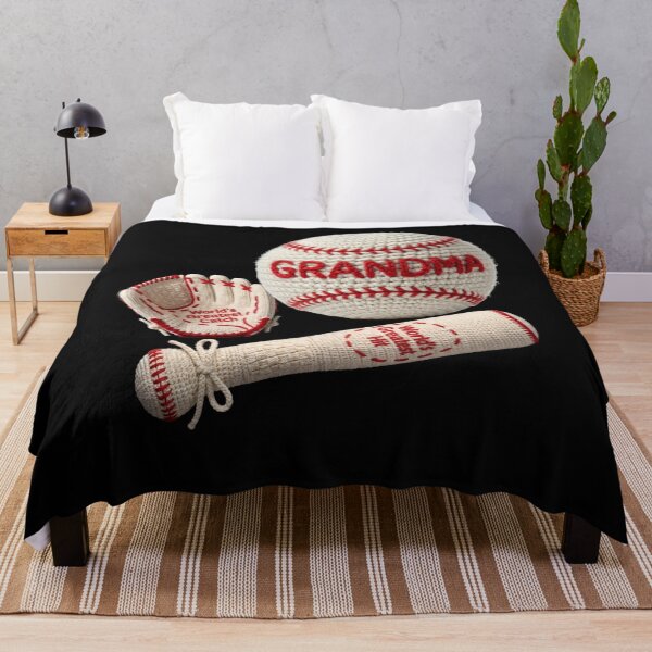 Item preview, Cozy Crochet Grandma Baseball Set | World's Greatest Catch & Hit designed and sold by Lozarux.