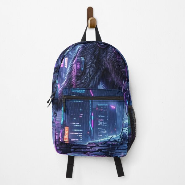 Item preview, Cyberpunk Wolf designed and sold by StampLab1.