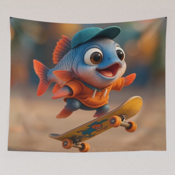 Item preview, Skater Tetra Fish designed and sold by Sillytoe.