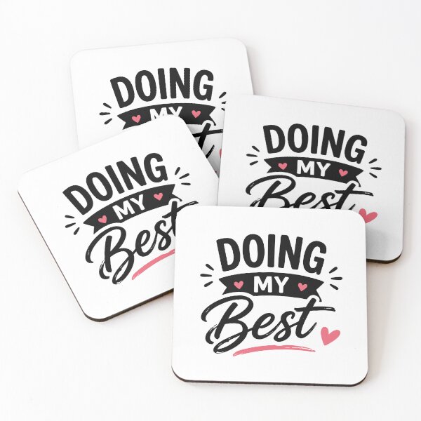 Item preview, Doing My Best – Honest Everyday Mood  designed and sold by Gift Phrase Studio.