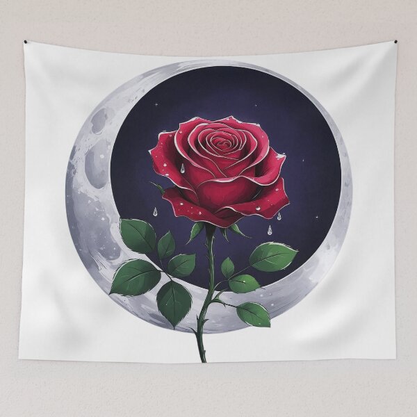 Artikelvorschau, Lunar Rose: Schönheit in der Nacht entworfen und verkauft von Mau05store.
