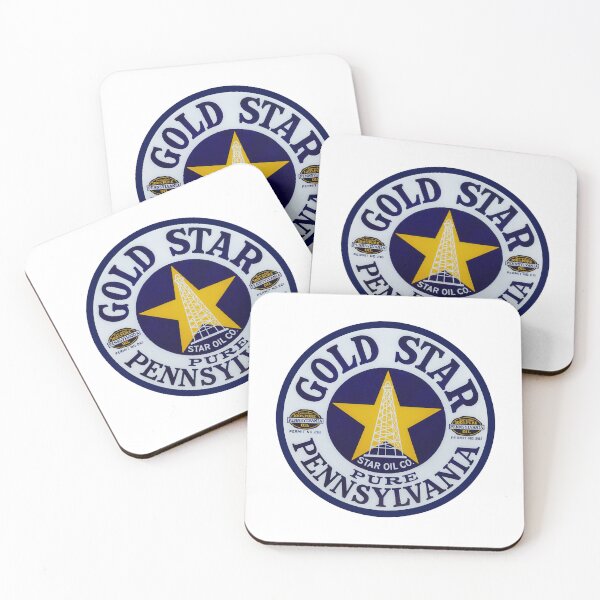 Item preview, Vintage Gold Star Gasoline designed and sold by QuayTradingCo.