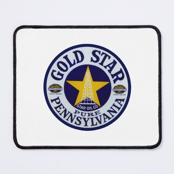 Item preview, Vintage Gold Star Gasoline designed and sold by QuayTradingCo.