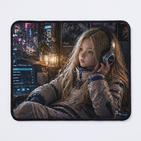 Item preview, Little Diana Listening To Music designed and sold by Geralthewhite.