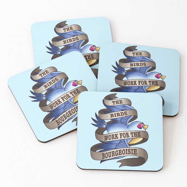 Item preview, The Birds Work for the Bourgeoisie designed and sold by Ceda Draws.