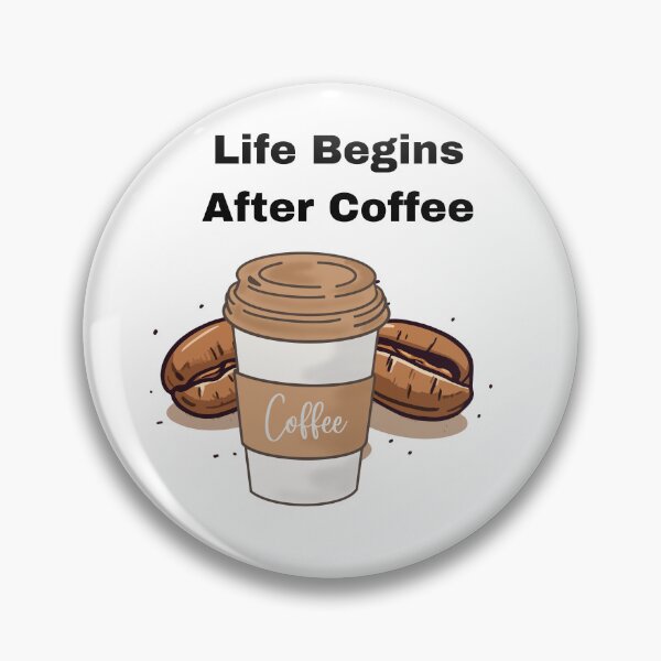Item preview, ​Life Begins After Coffee - Aesthetic Coffee Cup designed and sold by PeplumiArt.