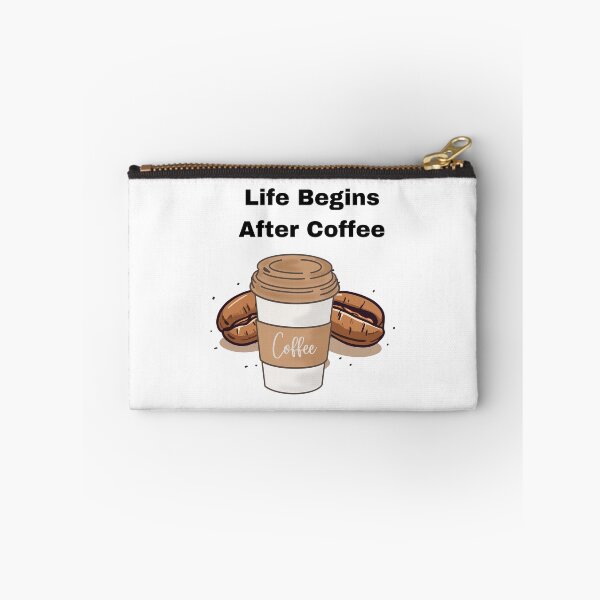 Aperçu de l'œuvre Life Begins After Coffee - Aesthetic Coffee Cup créée et vendue par PeplumiArt.