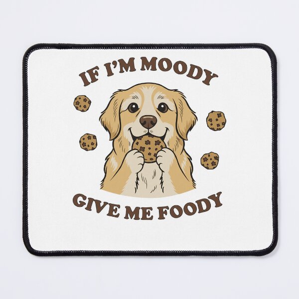Item preview, Funny Golden Retriever Moody Foody Cookie Dog designed and sold by k3rstman1.