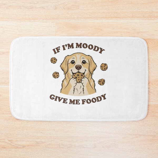 Item preview, Funny Golden Retriever Moody Foody Cookie Dog designed and sold by k3rstman1.
