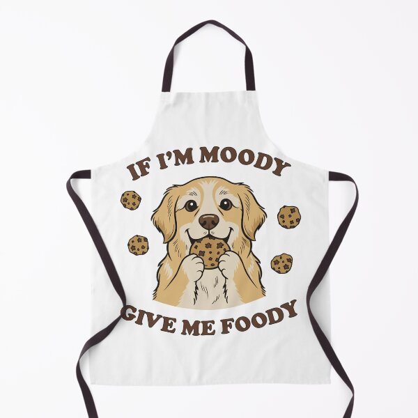 Item preview, Funny Golden Retriever Moody Foody Cookie Dog designed and sold by k3rstman1.