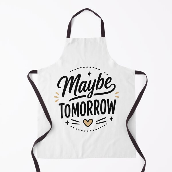 Item preview, Maybe Tomorrow – Funny Procrastination Mood designed and sold by Gift Phrase Studio.