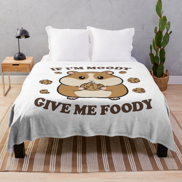 Item preview, Funny Hamster If I'm Moody Give Me Foody designed and sold by k3rstman1.