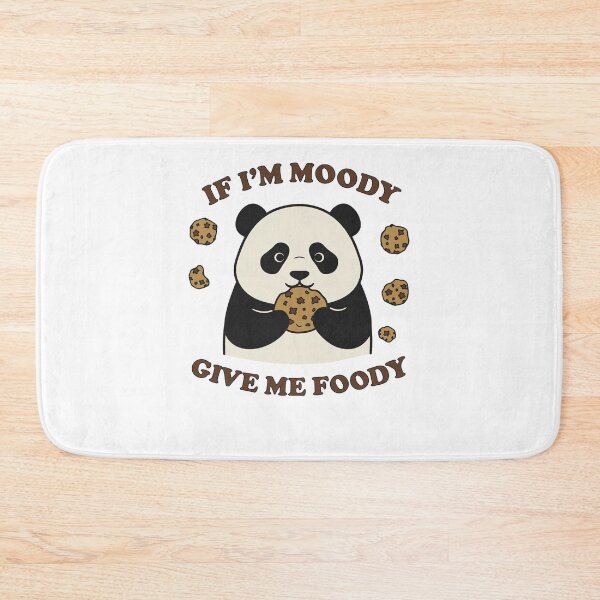 Item preview, Funny Moody Panda Eating Cookie Foody Quote designed and sold by k3rstman1.