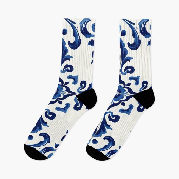 Item preview, Portuguese Azulejo Pattern – Classic Blue & White Tile Art Design designed and sold by Mobile Cases Store.