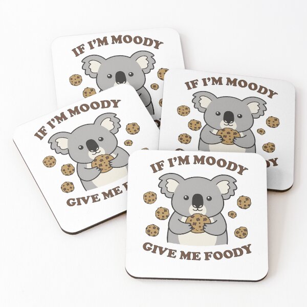 Item preview, Funny Moody Foody Koala Eating Cookie designed and sold by k3rstman1.