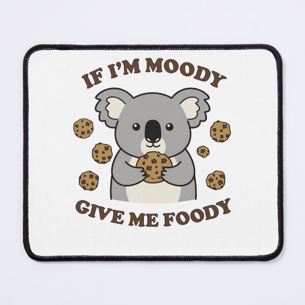 Item preview, Funny Moody Foody Koala Eating Cookie designed and sold by k3rstman1.