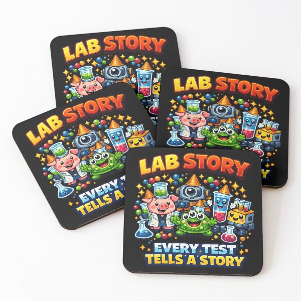 Item preview, Lab Story - Lab Week | Funny Science Chemist designed and sold by Cree8if.