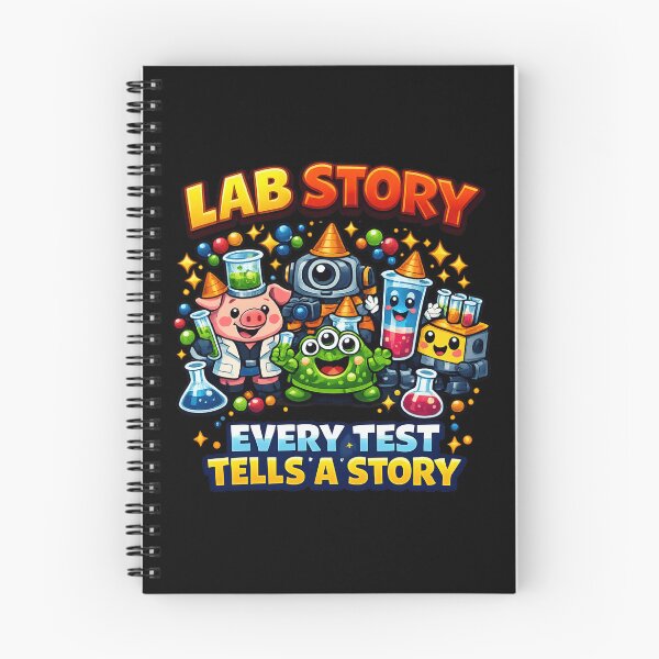 Item preview, Lab Story - Lab Week | Funny Science Chemist designed and sold by Cree8if.