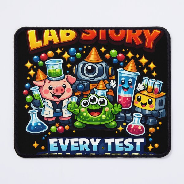 Item preview, Lab Story - Lab Week | Funny Science Chemist designed and sold by Cree8if.