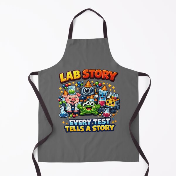 Item preview, Lab Story - Lab Week | Funny Science Chemist designed and sold by Cree8if.