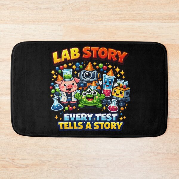 Item preview, Lab Story - Lab Week | Funny Science Chemist designed and sold by Cree8if.