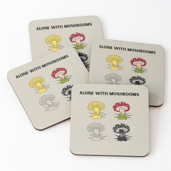 Item preview, Allonge With Mushrooms I only talk to mushrooms Gifts t-shirt designed and sold by MalwasBasket.