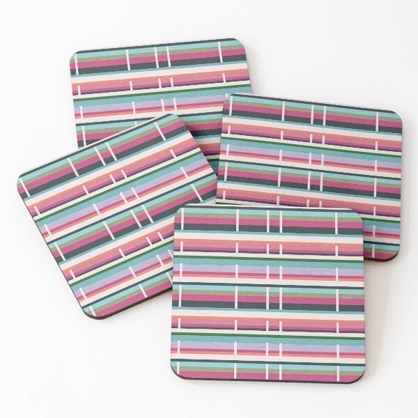 Item preview, Colorful Woven Stripe Pattern Rug Texture – Modern Geometric Textile Design designed and sold by Timegraf.