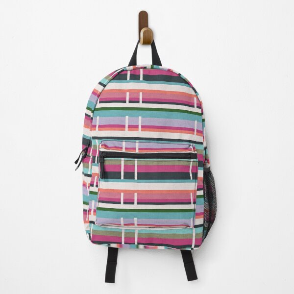 Item preview, Colorful Woven Stripe Pattern Rug Texture – Modern Geometric Textile Design designed and sold by Timegraf.