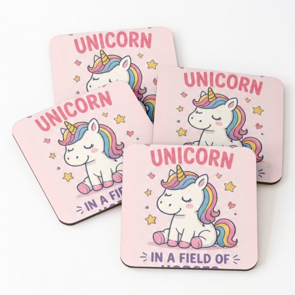 Item preview, unicorn designed and sold by LinesOnly.