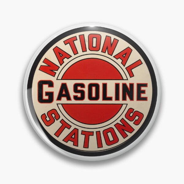 Item preview, Vintage National Gasoline Station designed and sold by QuayTradingCo.