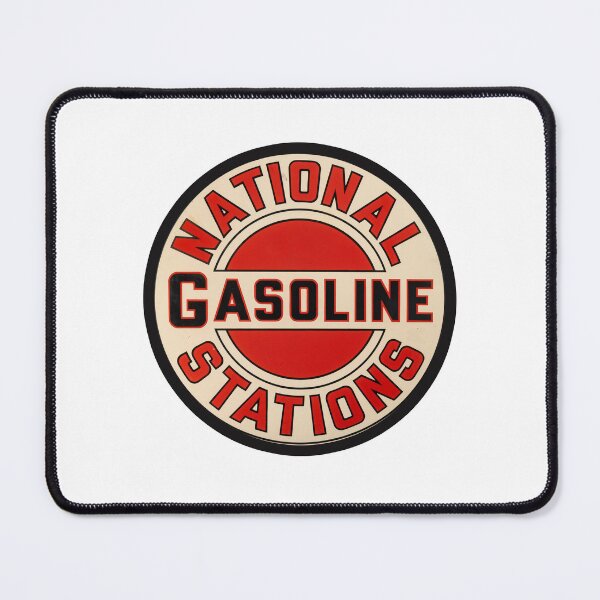 Item preview, Vintage National Gasoline Station designed and sold by QuayTradingCo.