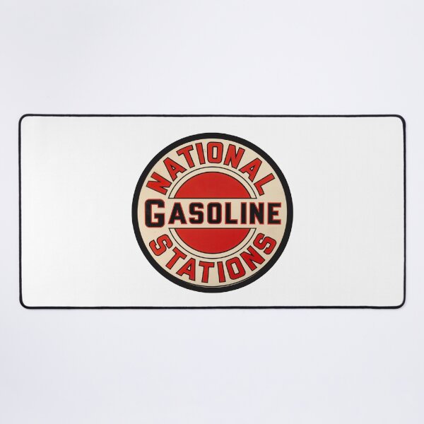 Item preview, Vintage National Gasoline Station designed and sold by QuayTradingCo.