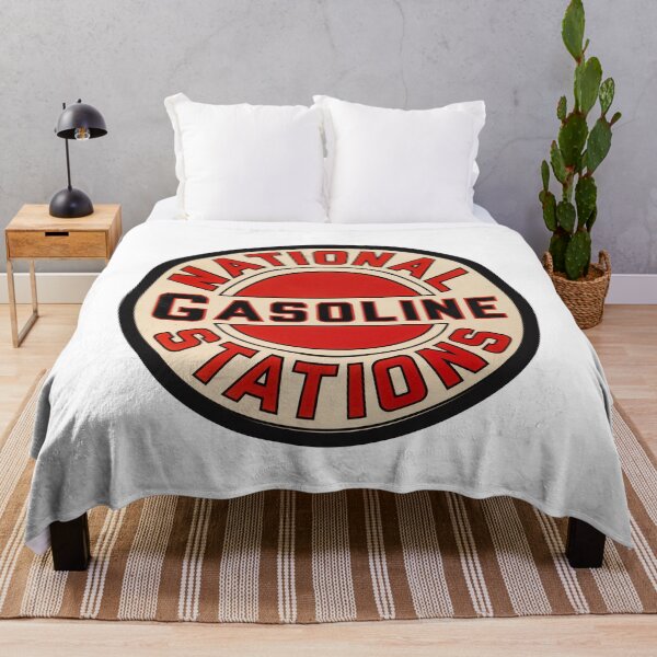 Item preview, Vintage National Gasoline Station designed and sold by QuayTradingCo.