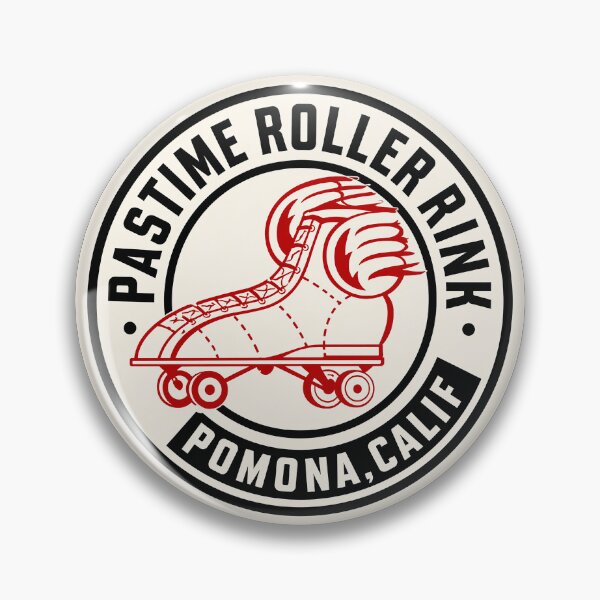 Item preview, Pastime Roller Rink Pomona California  Roller Skating Rink Sticker Decal Label designed and sold by tislord.