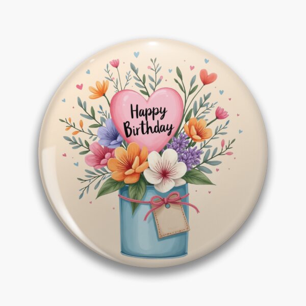 Item preview, Watercolor Wildflower Birthday Garden designed and sold by PriyaMagic.