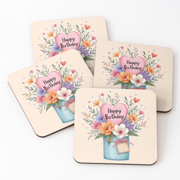 Item preview, Watercolor Wildflower Birthday Garden designed and sold by PriyaMagic.