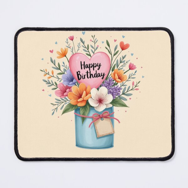 Item preview, Watercolor Wildflower Birthday Garden designed and sold by PriyaMagic.