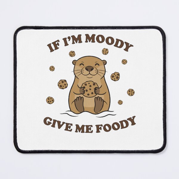 Item preview, Cute Kawaii Otter Moody Foody Cookie Lover designed and sold by k3rstman1.