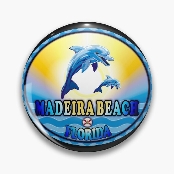 Item preview, Madeira Beach Florida Fl dolphins designed and sold by antonietta40.