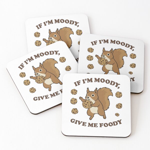 Item preview, Funny Hangry Squirrel Eating Chocolate Chip Cookies designed and sold by k3rstman1.