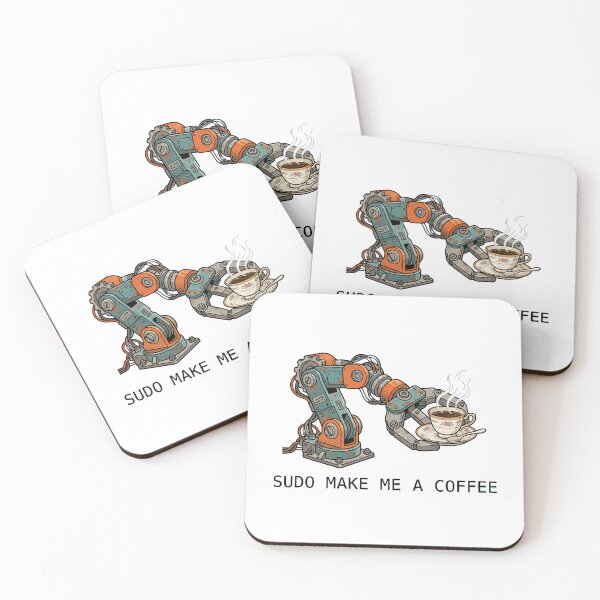 Item preview, Sudo Make Me A Coffee Funny Linux Sysadmin designed and sold by ModMotiff.