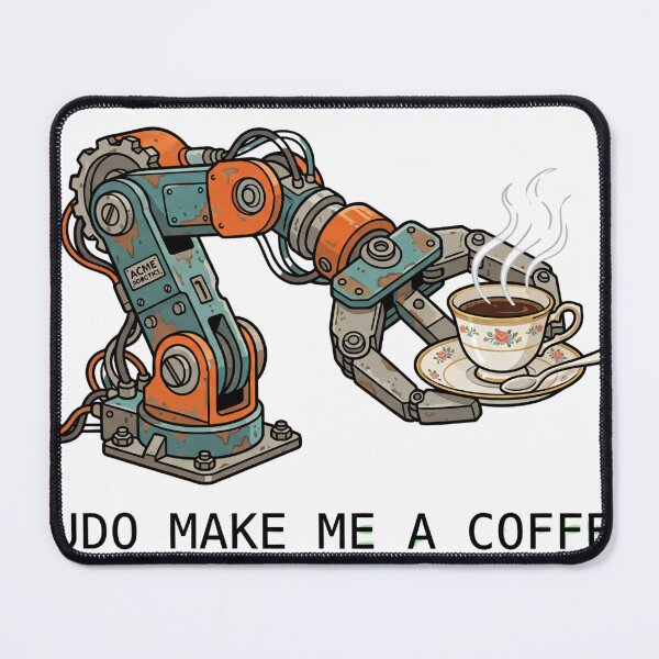 Item preview, Sudo Make Me A Coffee Funny Linux Sysadmin designed and sold by ModMotiff.