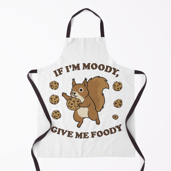 Item preview, Funny Hangry Squirrel Eating Chocolate Chip Cookies designed and sold by k3rstman1.