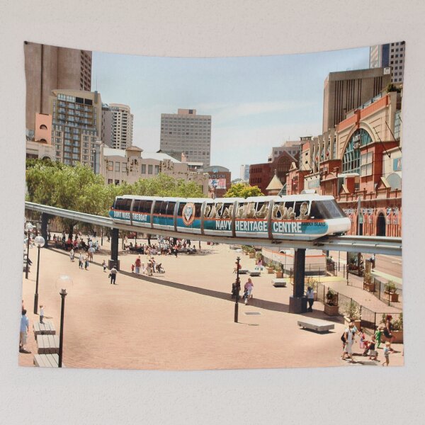 Aperçu de l'œuvre monorail de Sydney créée et vendue par missmoneypenny.
