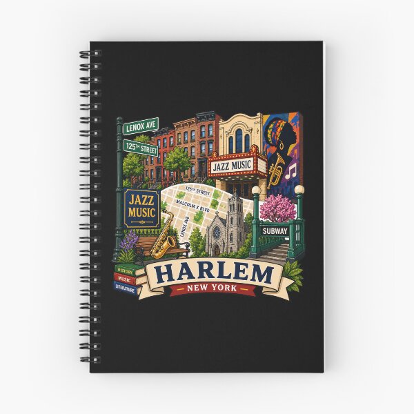 Item preview, Harlem, New York Jazz Music Cultural Art designed and sold by Myra365Art.
