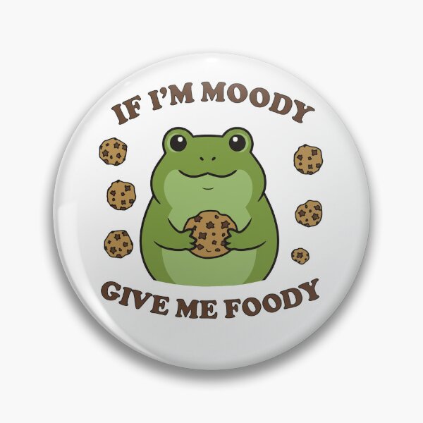 Item preview, Funny Hungry Frog Moody Foody Cookie designed and sold by k3rstman1.