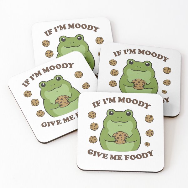 Item preview, Funny Hungry Frog Moody Foody Cookie designed and sold by k3rstman1.