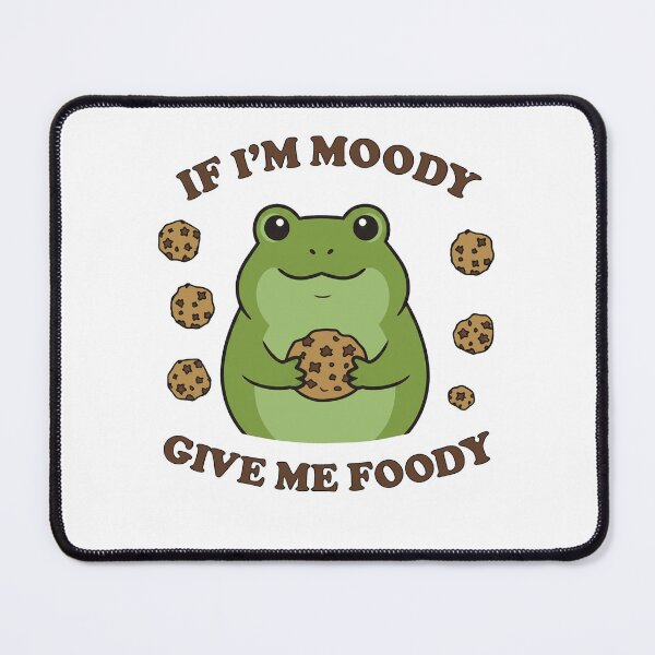 Item preview, Funny Hungry Frog Moody Foody Cookie designed and sold by k3rstman1.