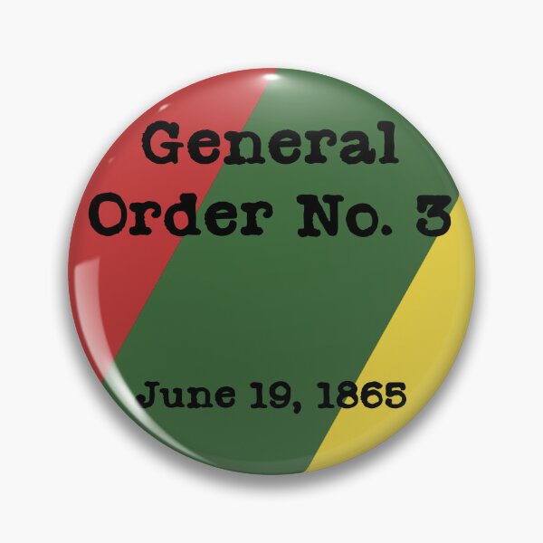Item preview, General Order #3 of Emancipation Proclamation designed and sold by FIREDesignsPOD.