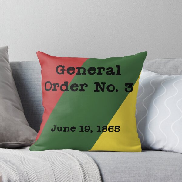 Item preview, General Order #3 of Emancipation Proclamation designed and sold by FIREDesignsPOD.